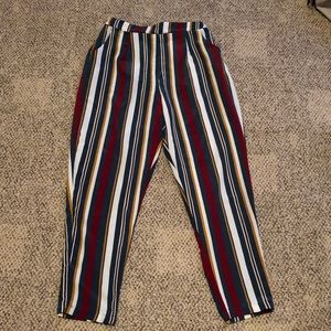 Stripes dress pants